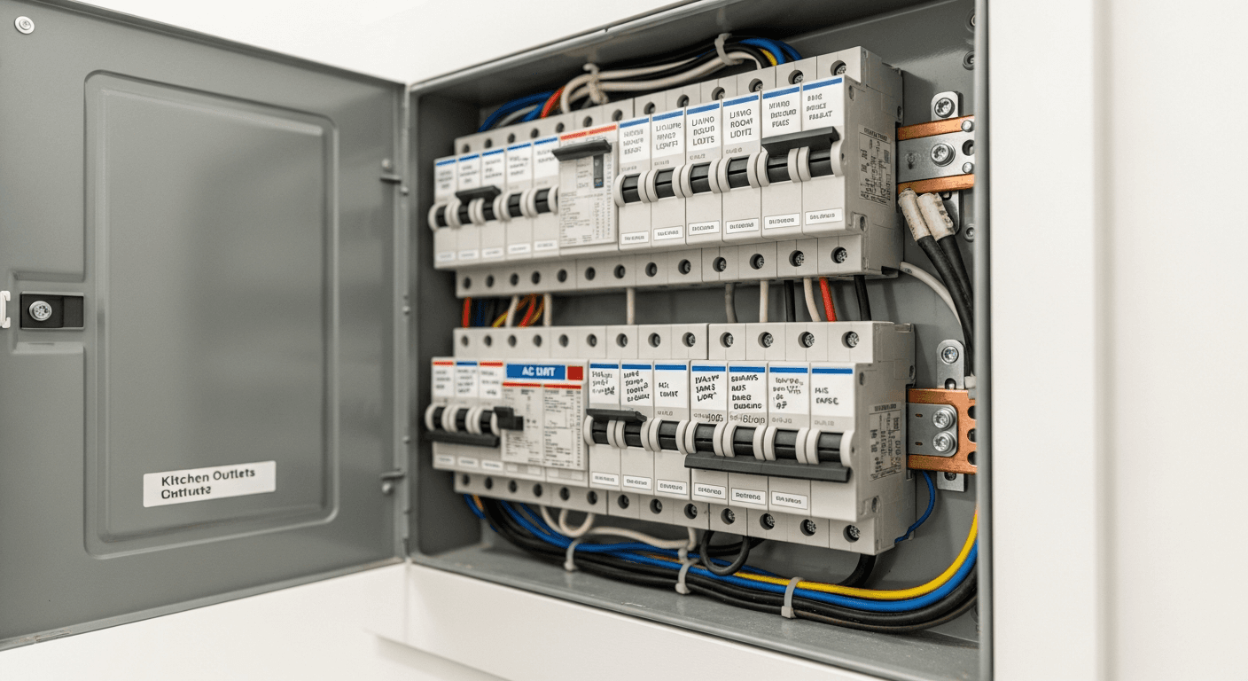 How to Read Your Electrical Panel (And Why It Matters for EV Charging)